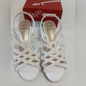Impo Women's White Strappy Sandals Size 8M
